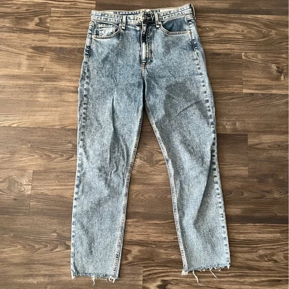 Rag & Bone Light Blue Denim Jeans - Picture 1 of 4